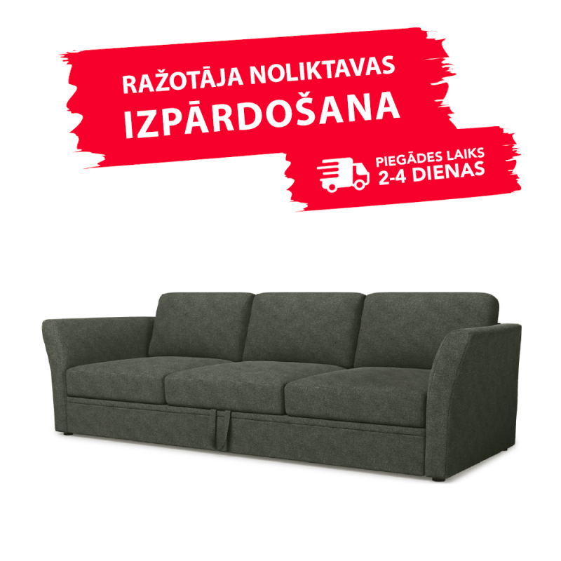 Dīvāns ETNA SLEEPING (Trīsvietīgs, izvelkams)(Ražotāja noliktava) Dīvāns ETNA SLEEPING (Trīsvietīgs, izvelkams)(Ražotāja noliktava)
